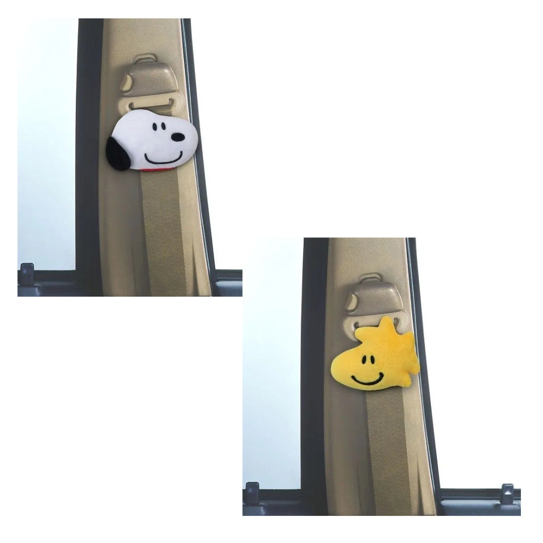 Snoopy Woodstock Seatbelt Clip Set
