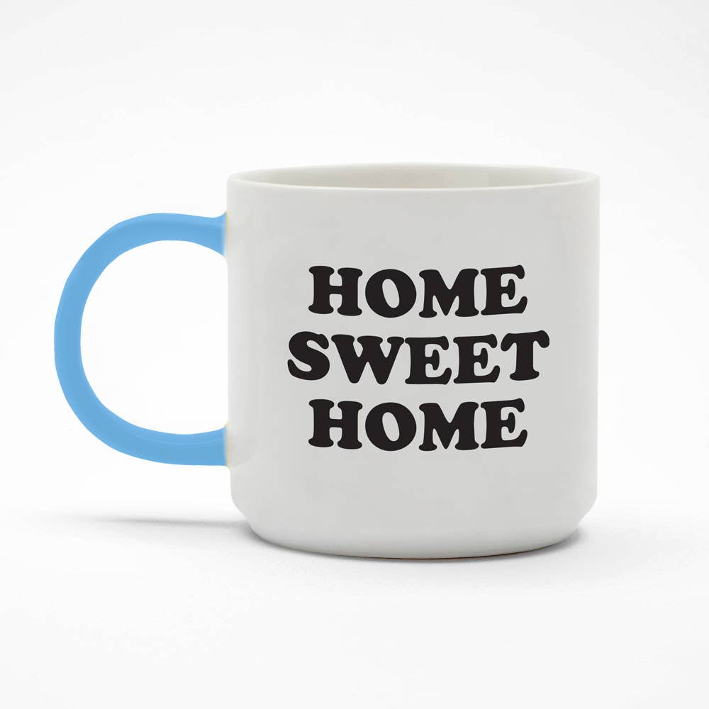 Mug Snoopy QuyCup - 400 Ml - Motif 'Home Sweet Home' - Matière R-PET Recyclé - Neuf, Fabriqué En France