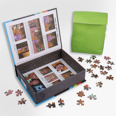 Mysteries of the 80s Death by Crab Leg 500-Piece Puzzle
