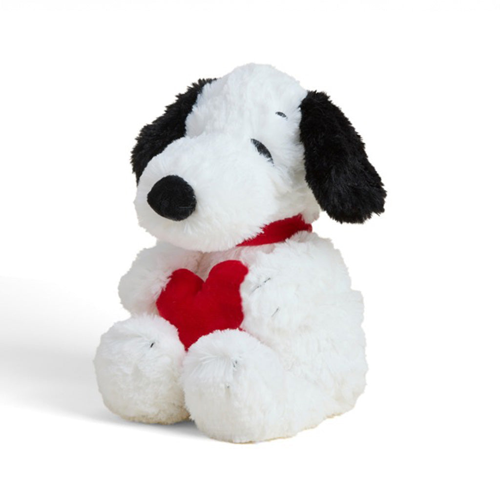 Snoopy with Heart Warmies Plush