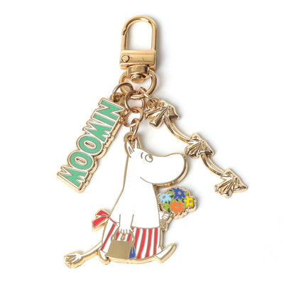 Moomin Moominmamma Flowers Keychain Charm