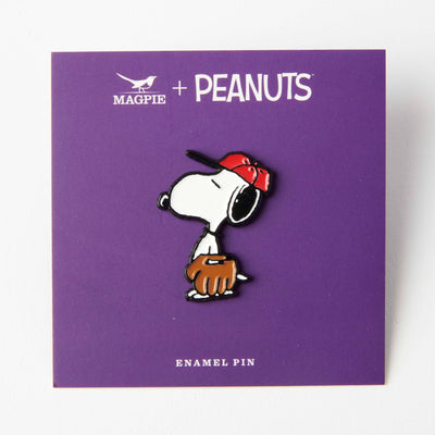 Peanuts Snoopy Sport Pin - Baseball