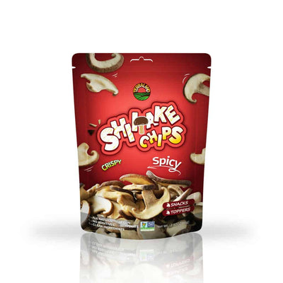 Spicy Shiitake Chips