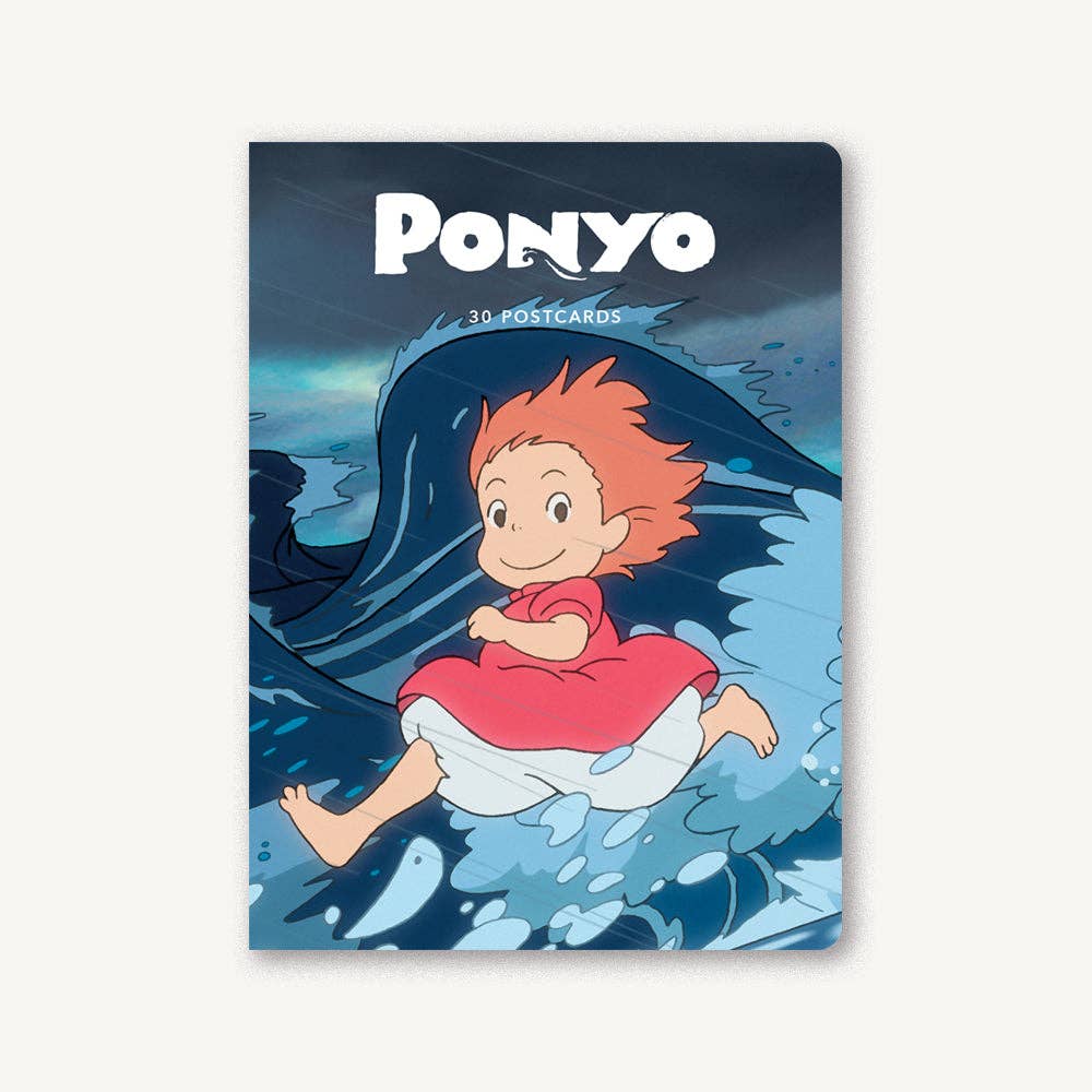 Studio Ghibli Ponyo: 30 Luxe Postcard Set