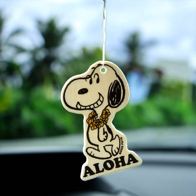 Peanuts Snoopy Aloha Car Air Freshener