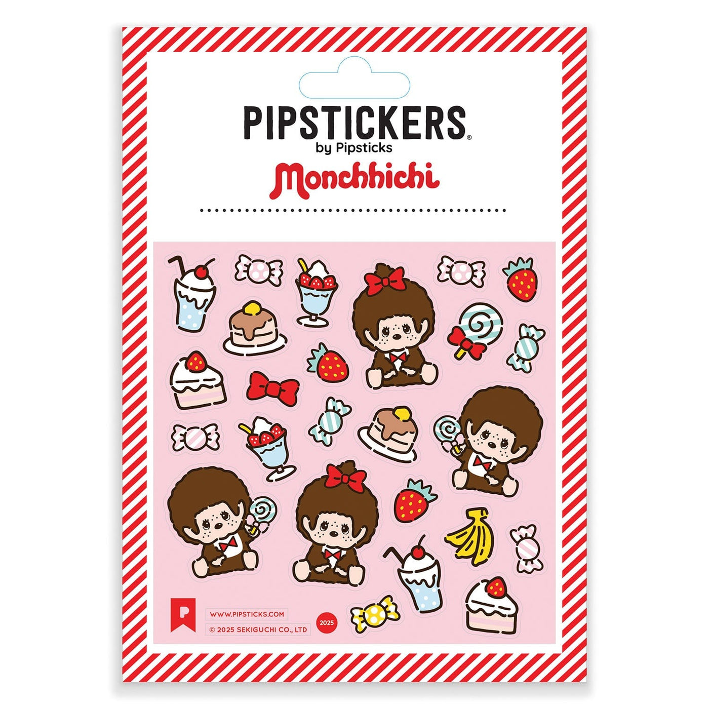 Monchhichi and Sweets Stickers