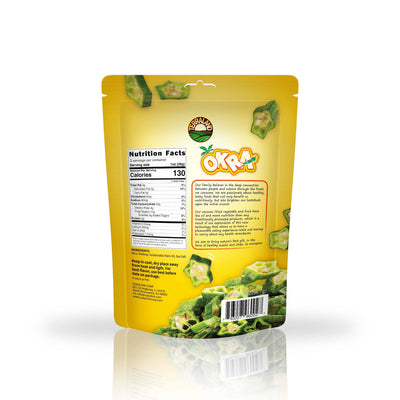 Sea Salt Okra Chips