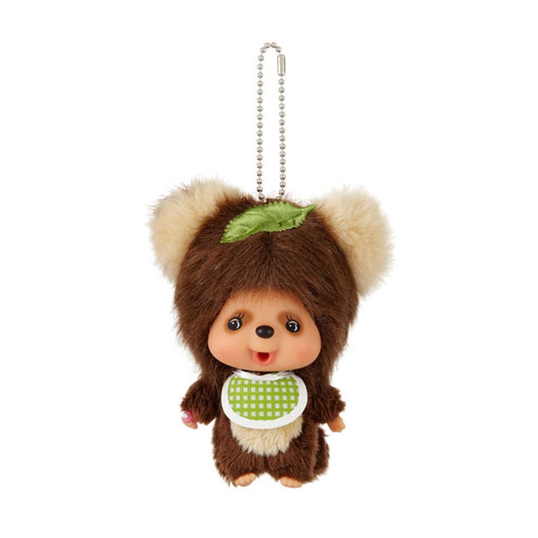 Monchichi Friends Tanu Tanu Charm Keychain