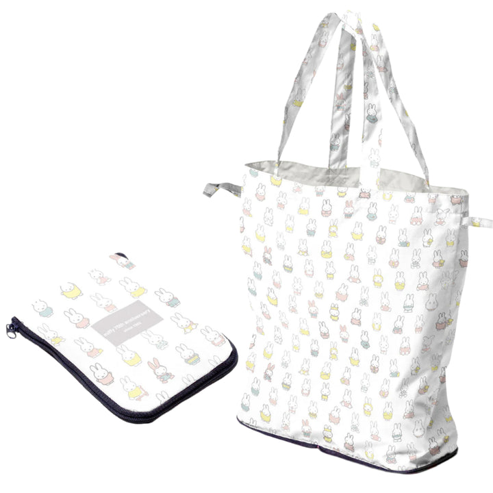 Miffy 70-Year Anniversary Water Repellent Pocket Foldable Eco Tote