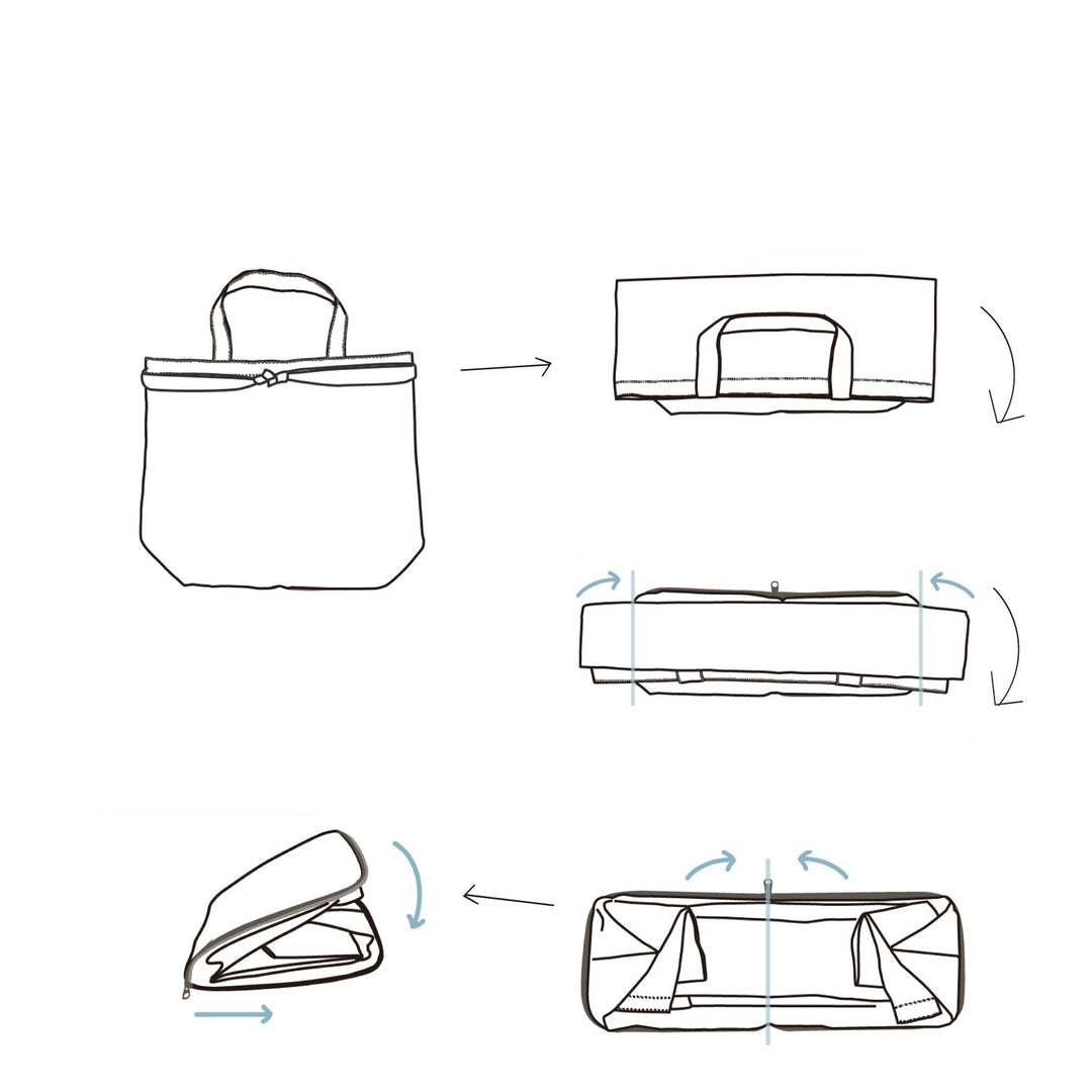 Miffy 70-Year Anniversary Water Repellent Pocket Foldable Eco Tote