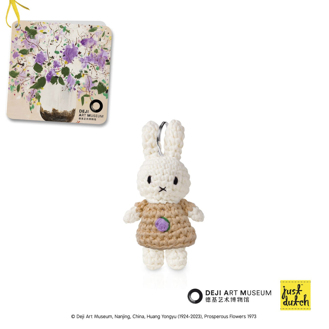 Crocheted Miffy Keychain Deji Guanzhong – zillymonkey