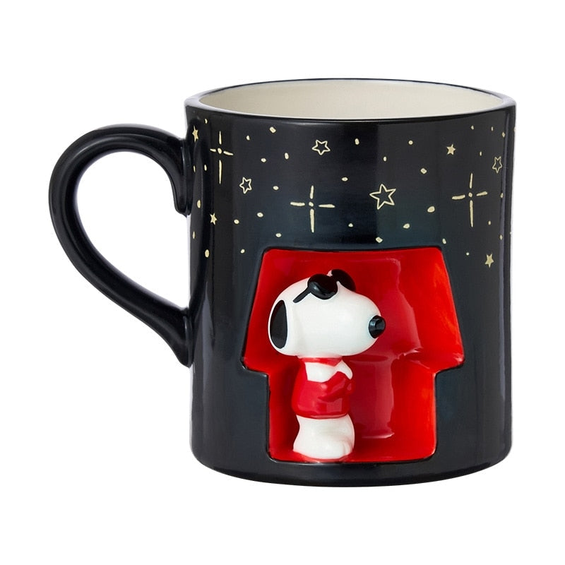 Snoopy Scene Mug - Joe Cool