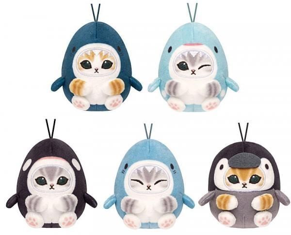 Mofusand Sea Creatures Plush Charm