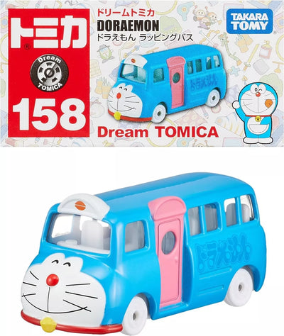 Dream Tomica Mini Car - Doraemon Bus No.158