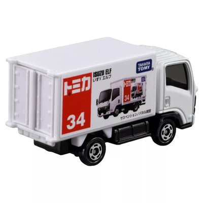 Dream Tomica Mini Car - Isuzu Elf Box Mini Car No.34