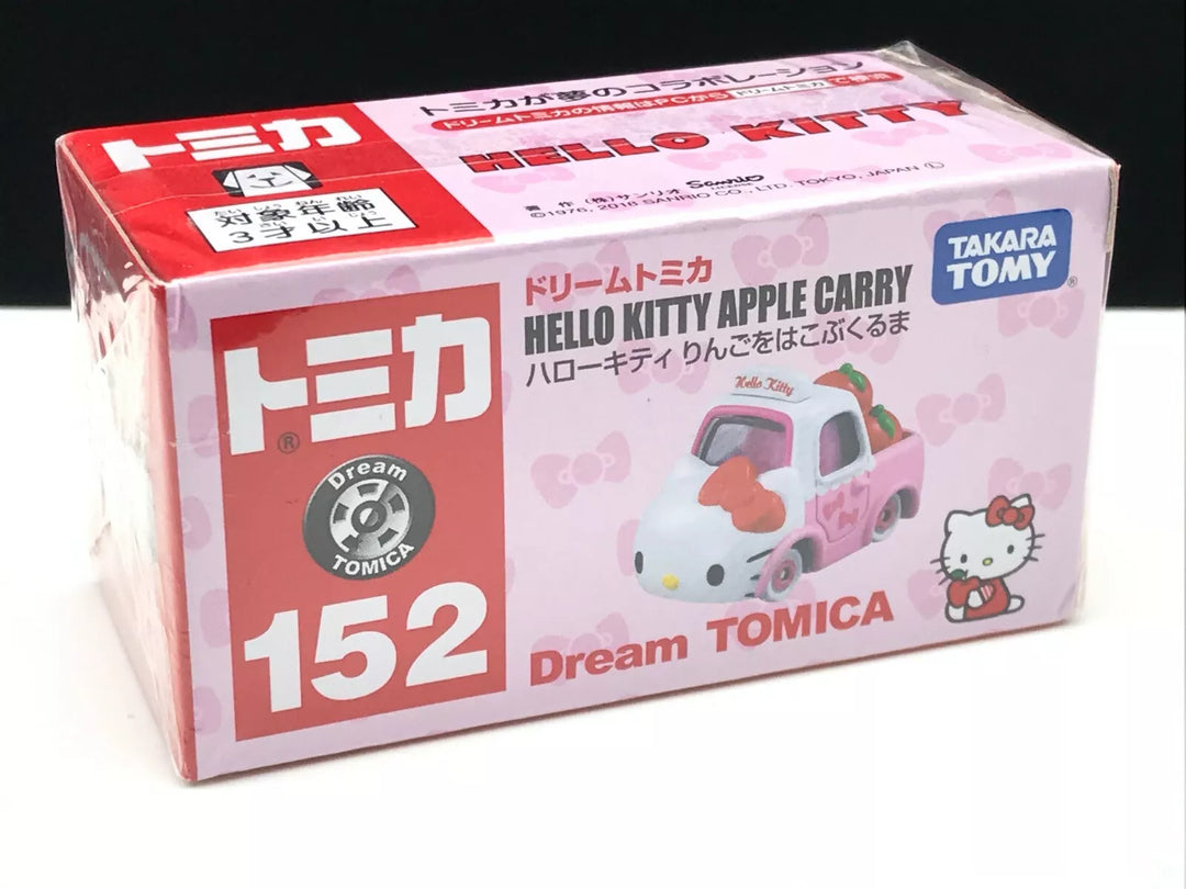 Dream Tomica Mini Car - Hello Kitty Apple Carry Car No.152