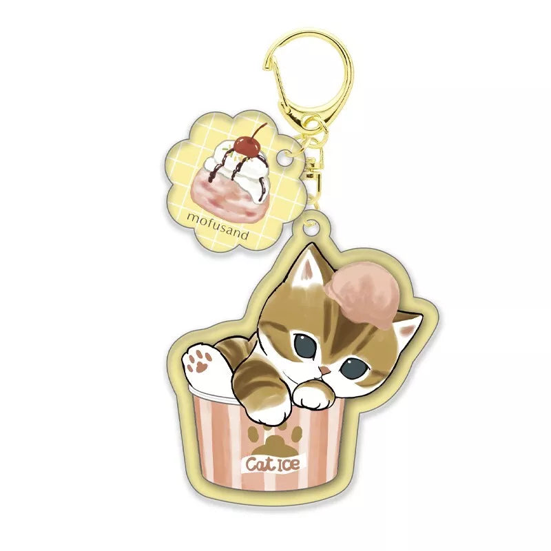 Mofusand Sweets Acrylic Keychain Charm