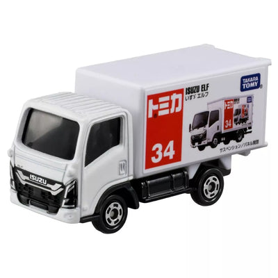 Dream Tomica Mini Car - Isuzu Elf Box Mini Car No.34