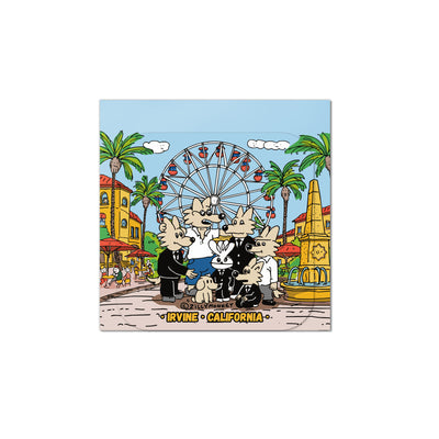 ZillyTales Sticker - Irvine Coyotes At Ferris Wheel