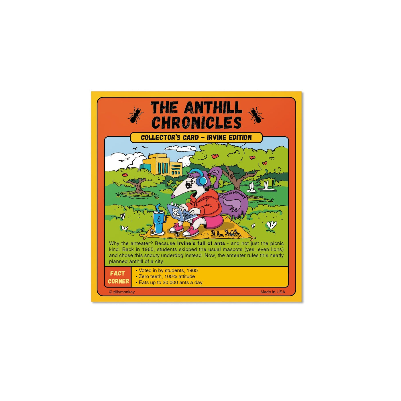Anthill Chronicles Irvine Sticker