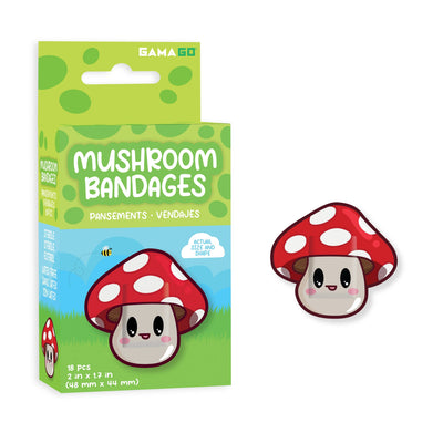 Mushroom Adhesive Bandages