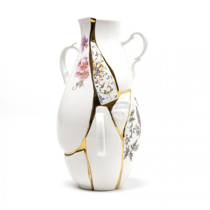 Kintsugi Porcelain Vase Tall by Seletti | zillymonkey