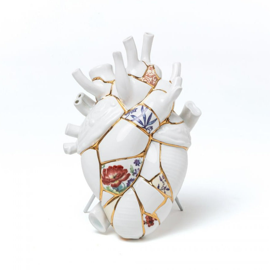 Seletti Love in Bloom Heart Vase Collection | zillymonkey