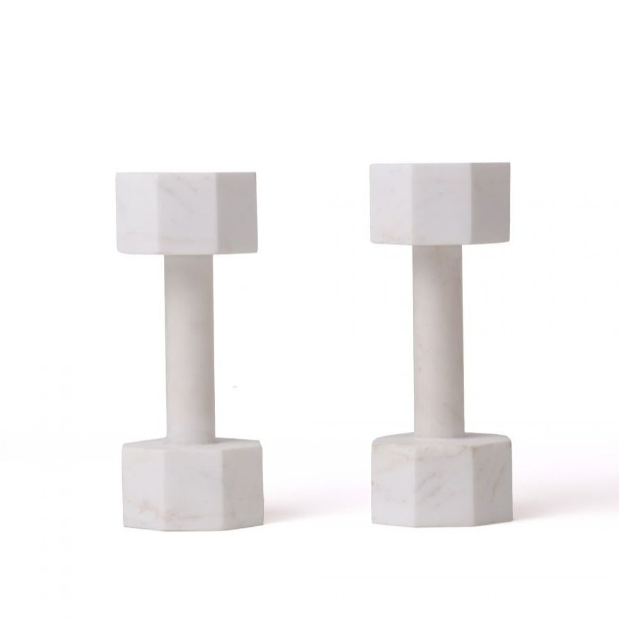 Lvdis Marble Dumbbell Set by Seletti | zillymonkey