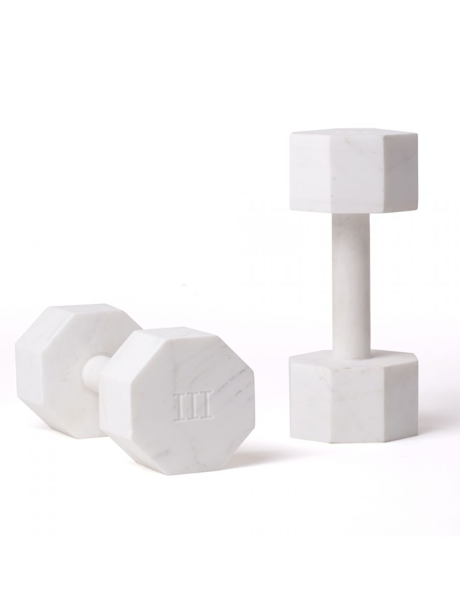 Lvdis Marble Dumbbell Set by Seletti | zillymonkey