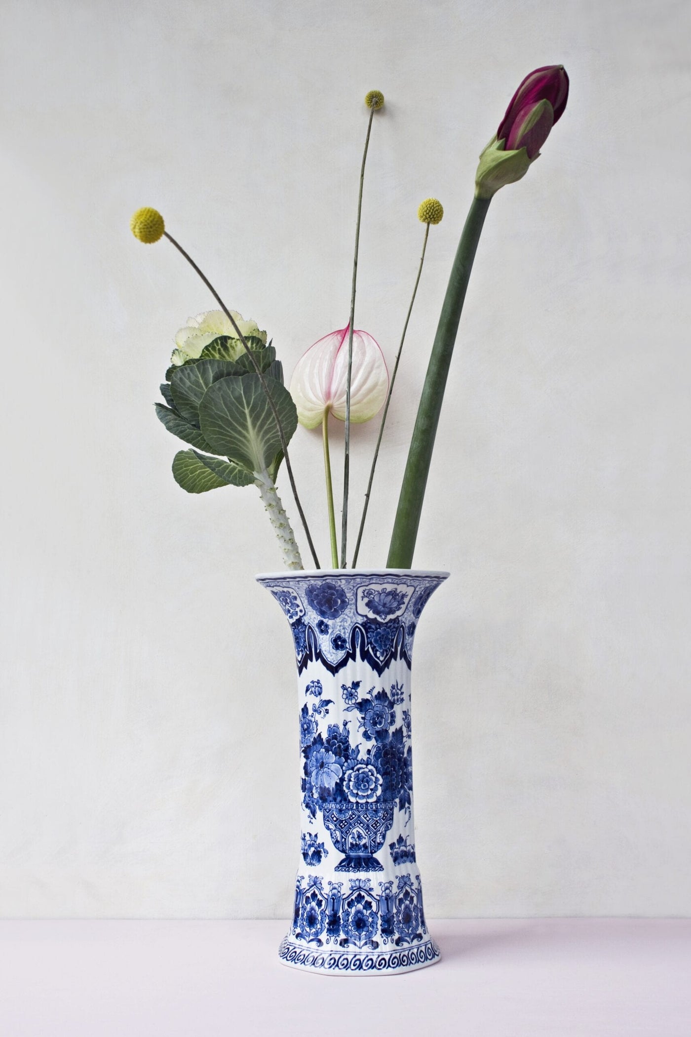 Flower Vase Hand-Painted
