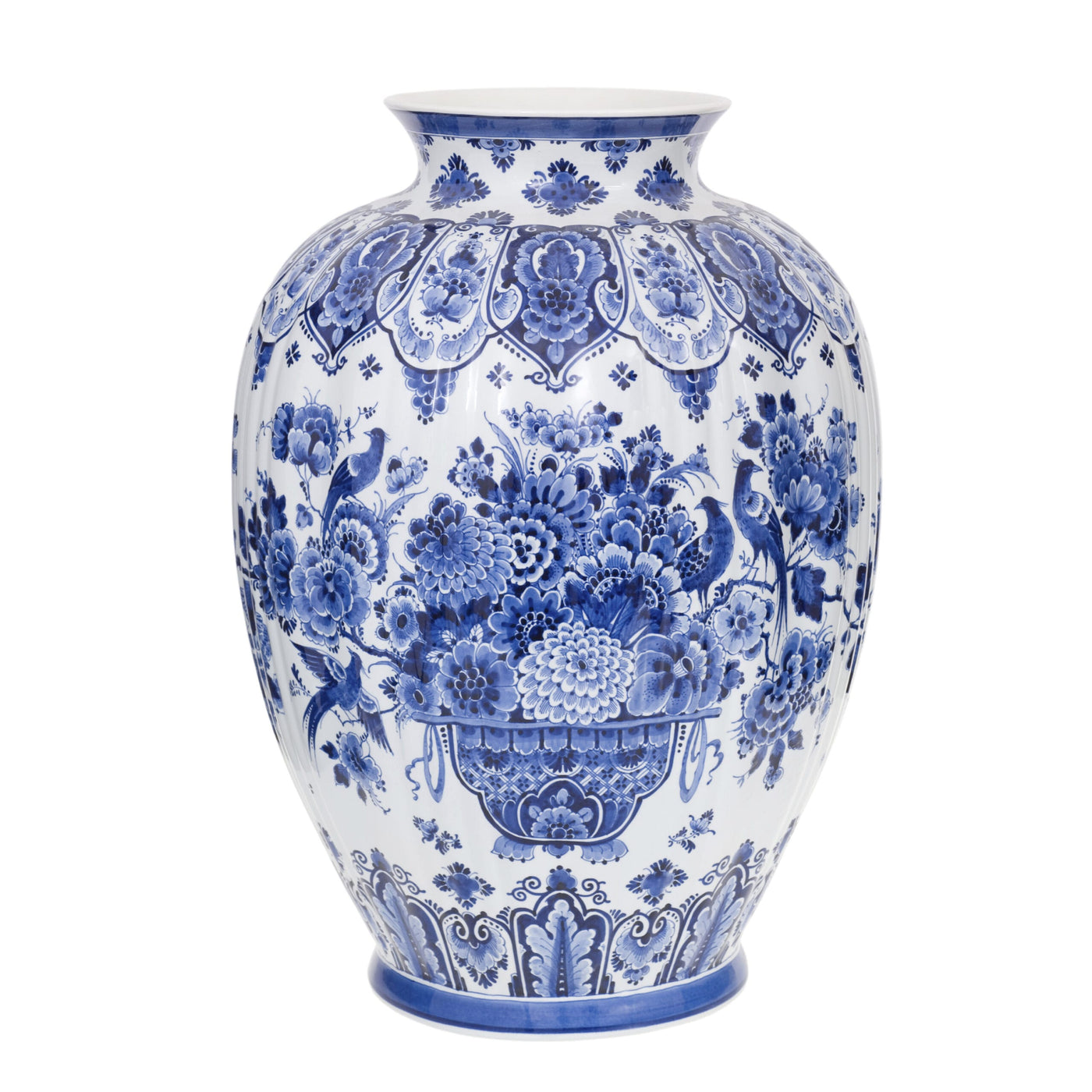 Iconic Vase Hand-Painted by Royal Delft
