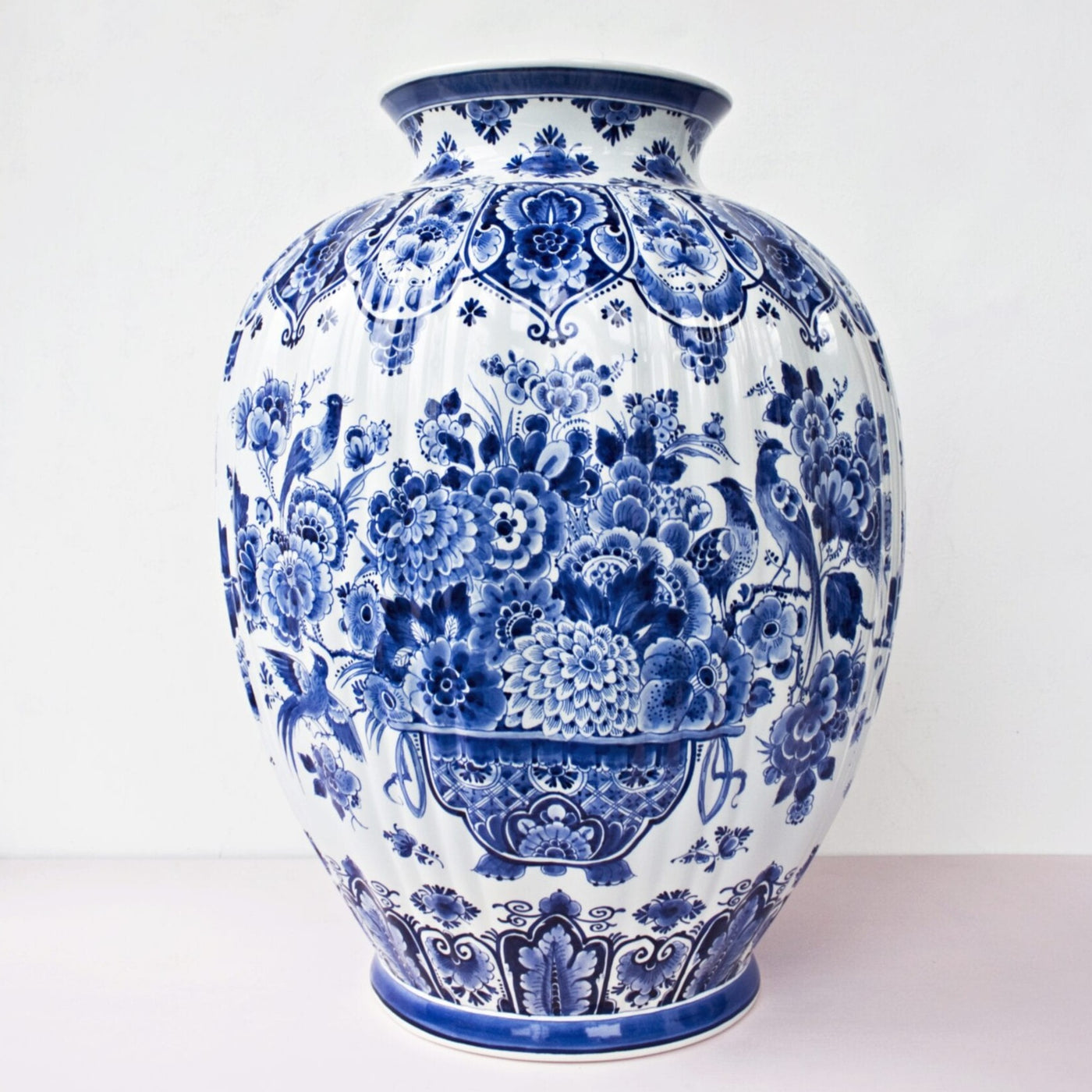 Iconic Vase Hand-Painted by Royal Delft