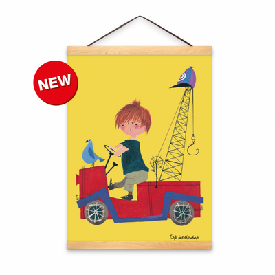 Tow-Truck Pluck Wall Art
