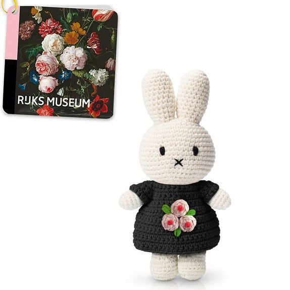 Crocheted Miffy Still Life with Flowers Dress