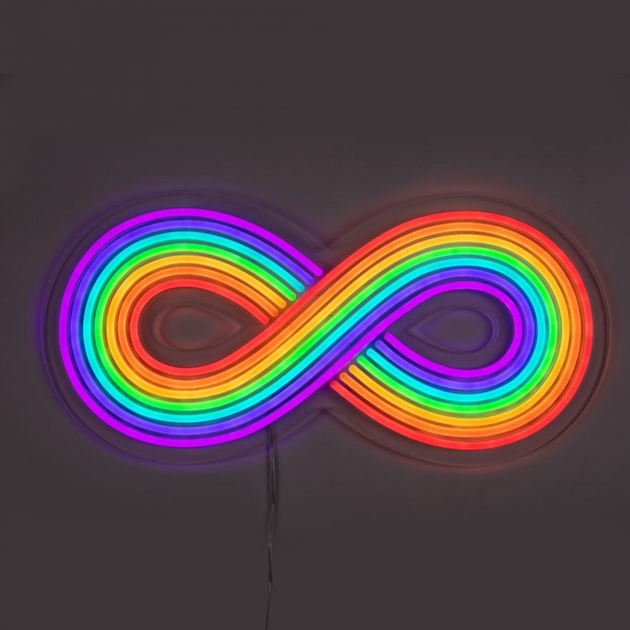 Rainbow Revolution Led Lamp by Seletti