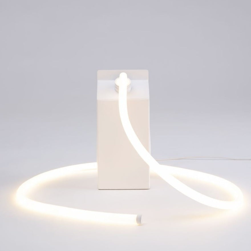 Daily Glow Milk Lamp by Seletti