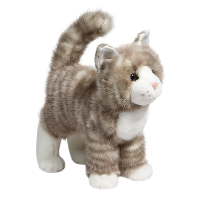 Zipper Gray Tabby Cat by Douglas Toy