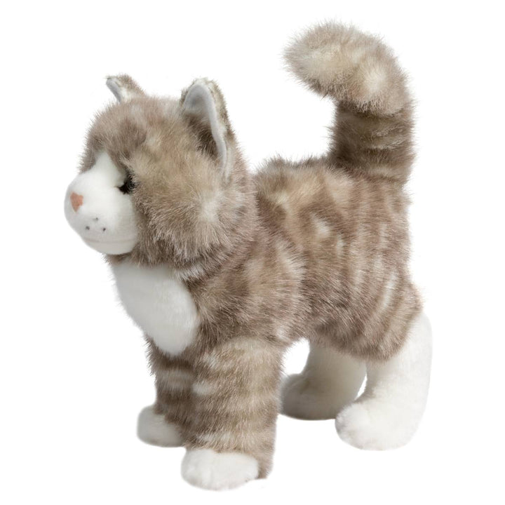 tabby  Zipper Gray Tabby Cat by Douglas Toys | zillymonkey