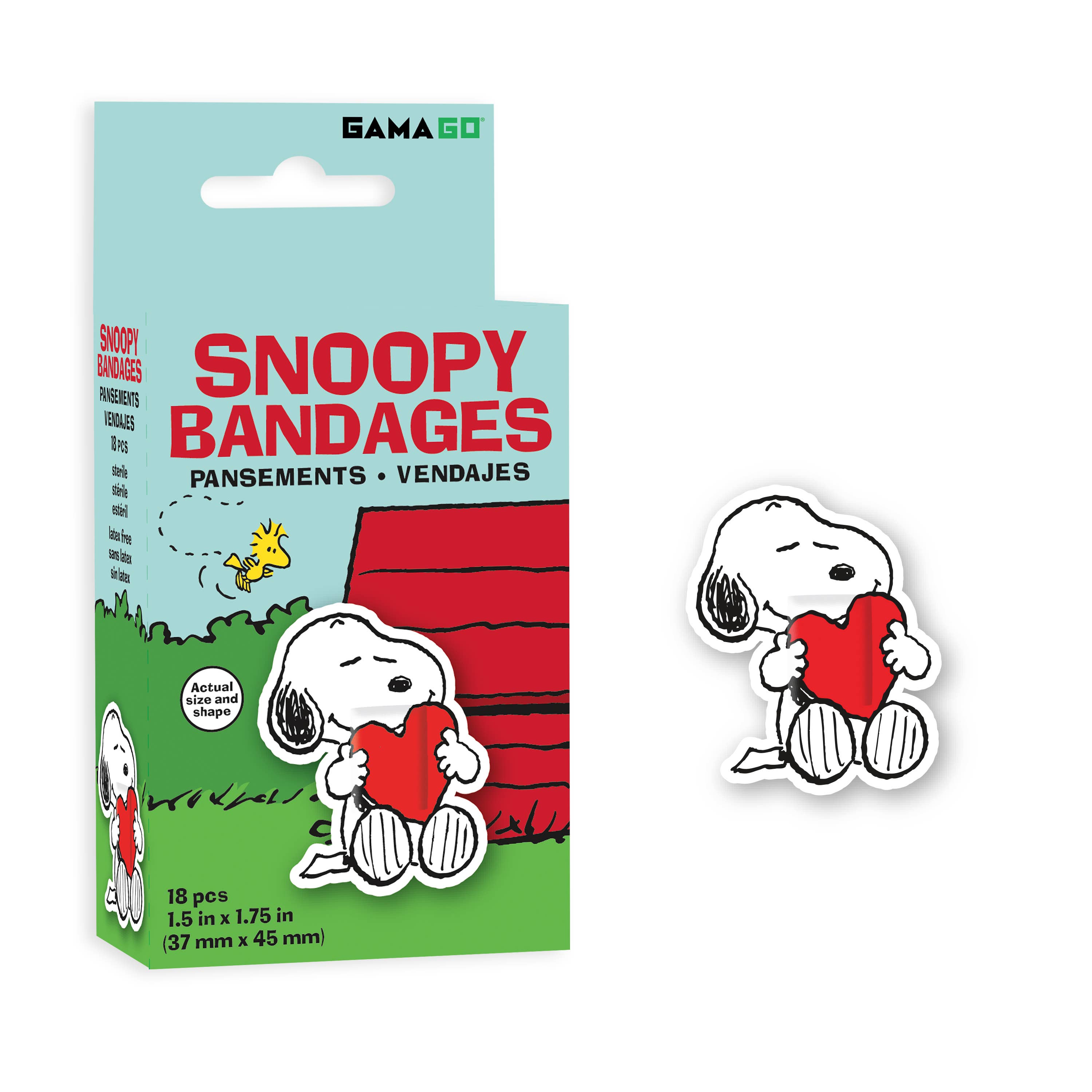 Peanuts Snoopy Adhesive Bandages – zillymonkey