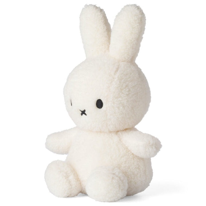 ミッフィー／ぬいぐるみ／BON TON TOYS／nijntjemiffy Miffy Sitting Fluffy Teddy Cream by Bon Ton Toys | zillymonkey