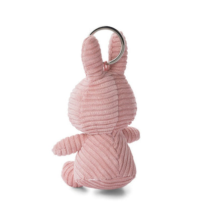 Miffy Keychain Corduroy Pink