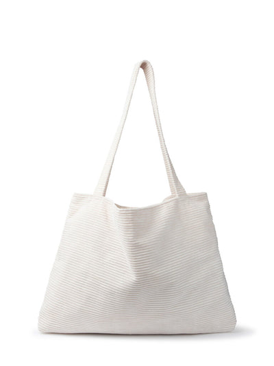 Miffy Shopping Tote Bag Corduroy Cream