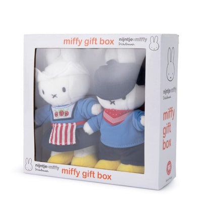 Miffy Gift Set Farmer/Farmers Wife Plush