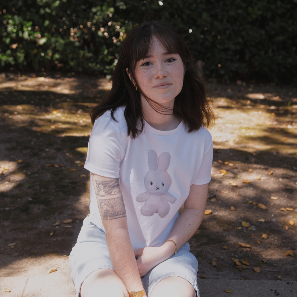 Just Peachy x Miffy Tee | zillymonkey Just Peachy x Miffy Tee | zillymonkey