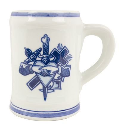 Beer Mug Schiffmacher Delft Blue by Royal Delft