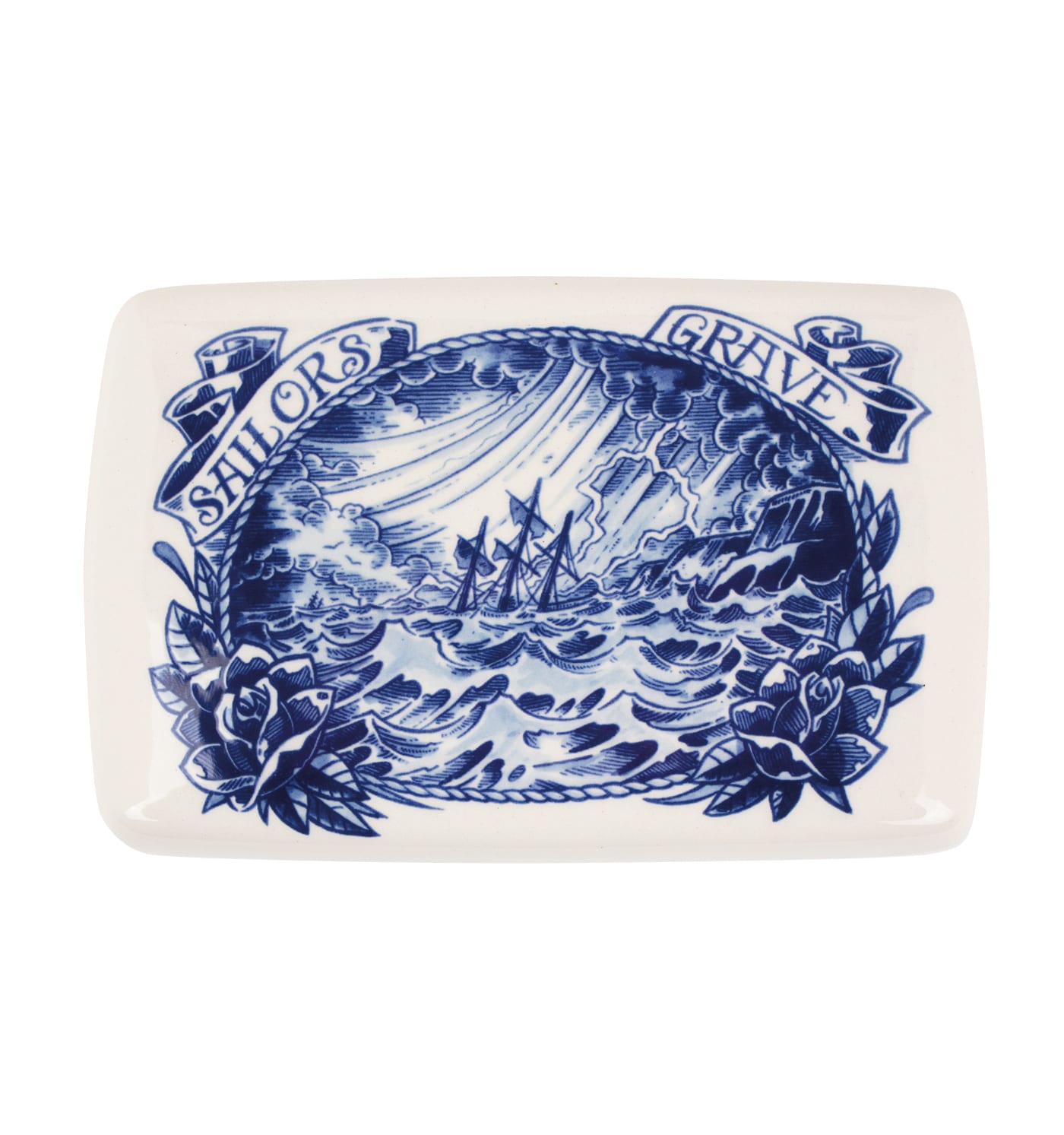 Table Box Sailor’s Grave by Royal Delft