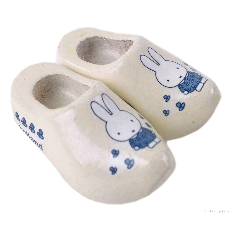 Miffy in Blue Wooden Clog Magnet