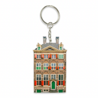 Rembrandt Museum Wood Keychain