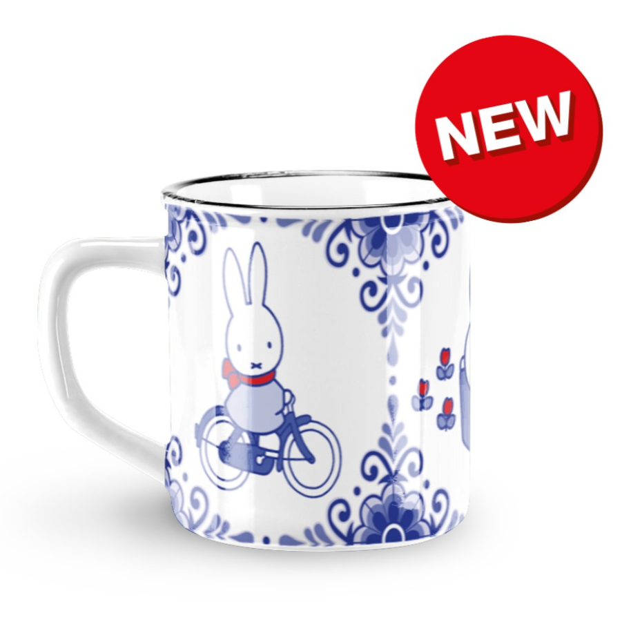 Miffy Retro Souvenir Blue Mug