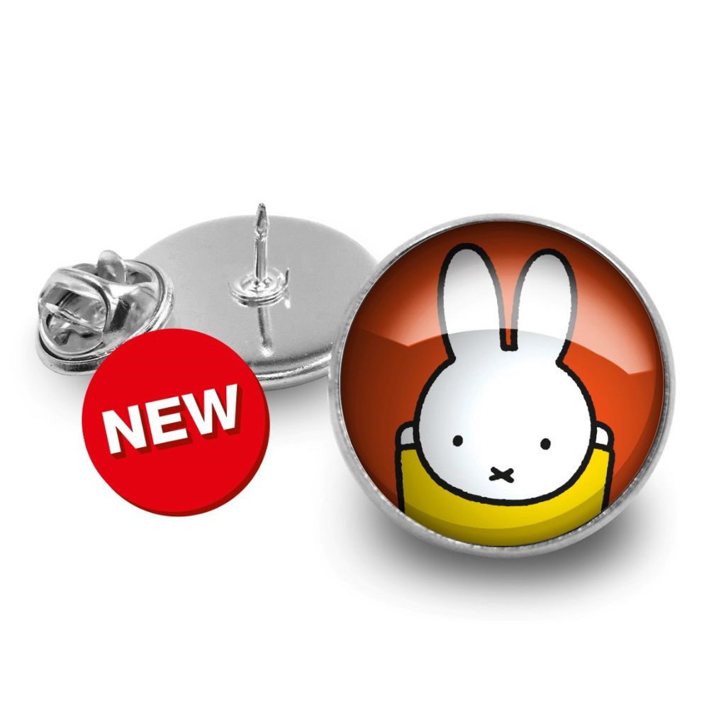 Miffy Horray Glass Pin by MTDay | zillymonkey